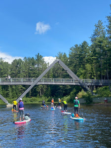 SUP camping dans le Parc national de la Mauricie