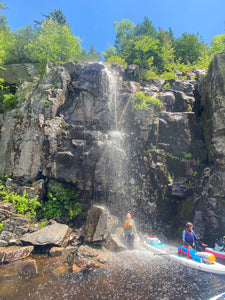 SUP camping dans le Parc national de la Mauricie