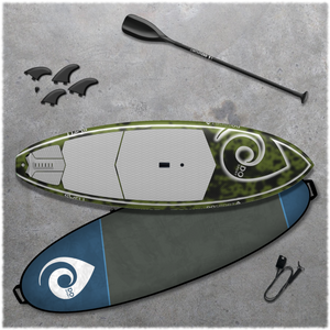 SWELL CARBON BRUSHED PADDLE BOARD