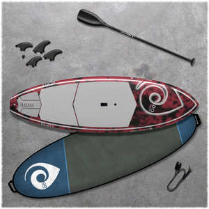 SWELL CARBON BRUSHED PADDLE BOARD