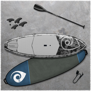 SWELL CARBON BRUSHED PADDLE BOARD