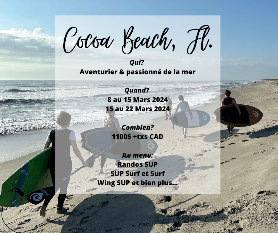 Paiement Cocoa beach   2024