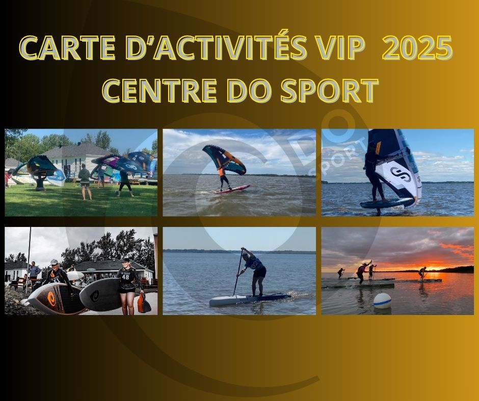 Carte d'activités VIP Nouveau!